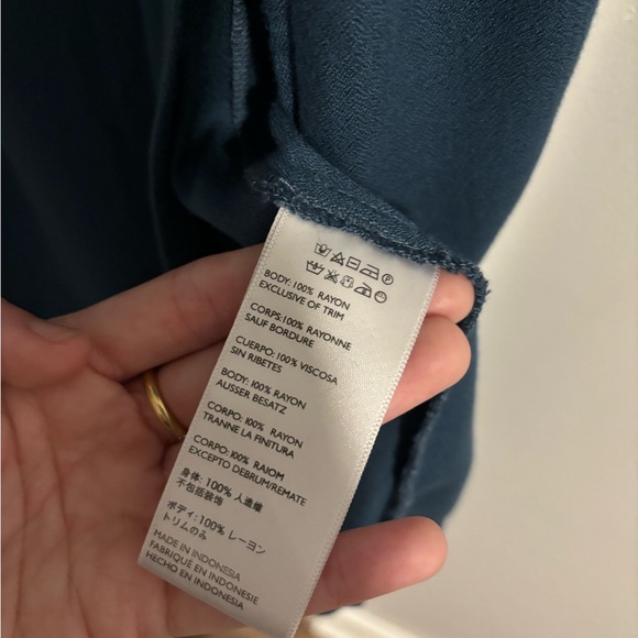 Cleobella Ruffle Shoulder Leg Slit Midi Dress - Picture 3 of 10